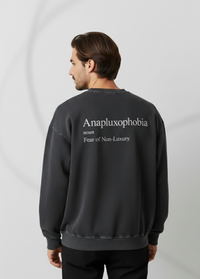 KAVARO Anapluxophobia Snow-Washed Sweater